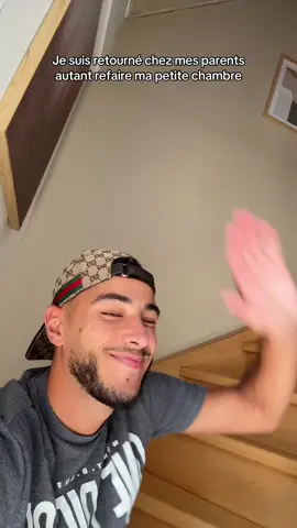 A post by @illyeskays on TikTok caption: Alors ? Je l’ai plutot bien transformé non? 🫶🏽 #home #demenagement #new #parent #room #chambre #fyp 