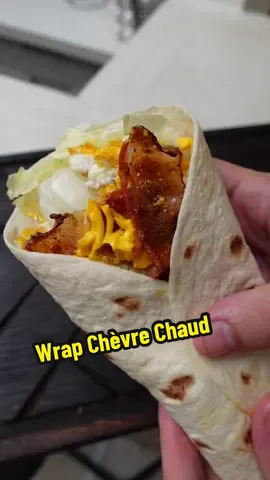 A post by @seizemay on TikTok caption: Wrap Chèvre Chaud Bacon ! 🥓🤤 #wrap #recette #recettewrap #chevremiel 