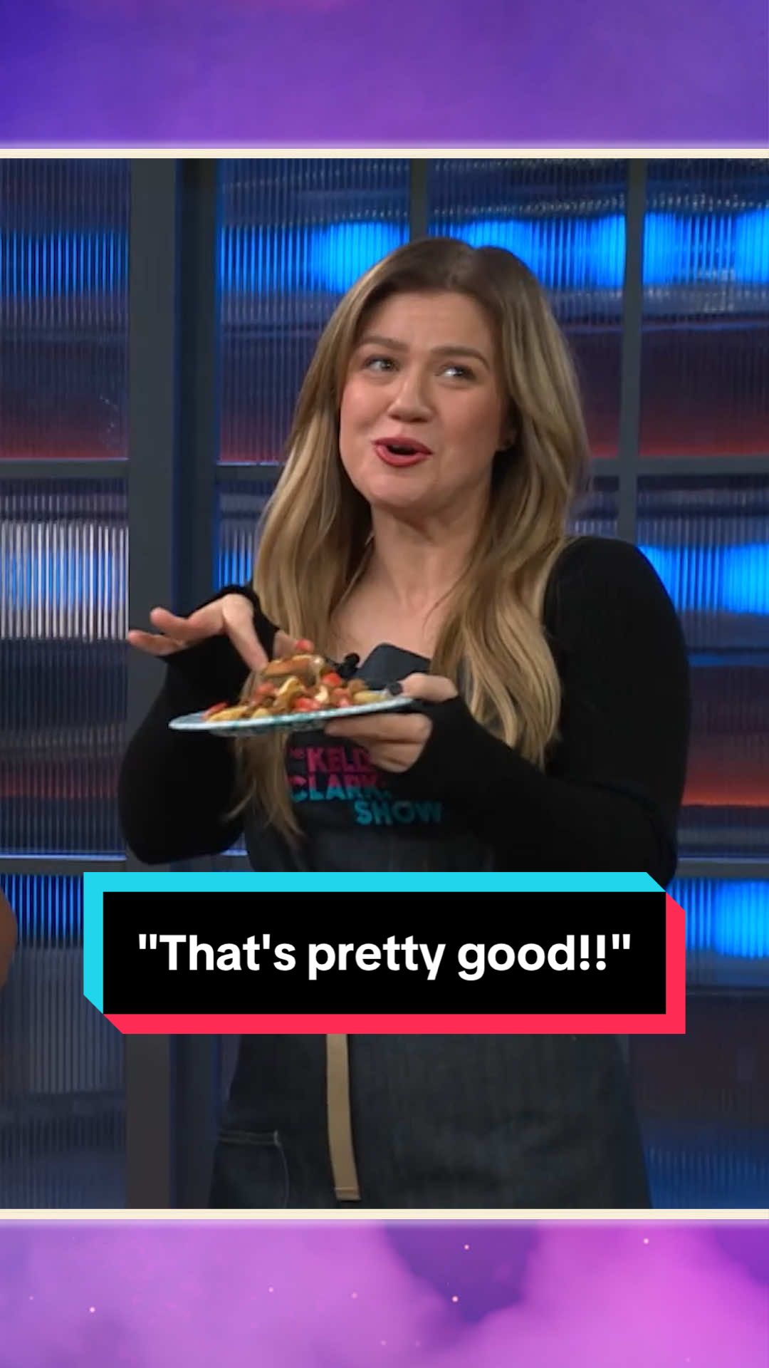 A post by @kellyclarksonshow on TikTok caption: This is really good! 😉 #FoodTok #Yum #KellyClarkson #Foodie #Recipes 