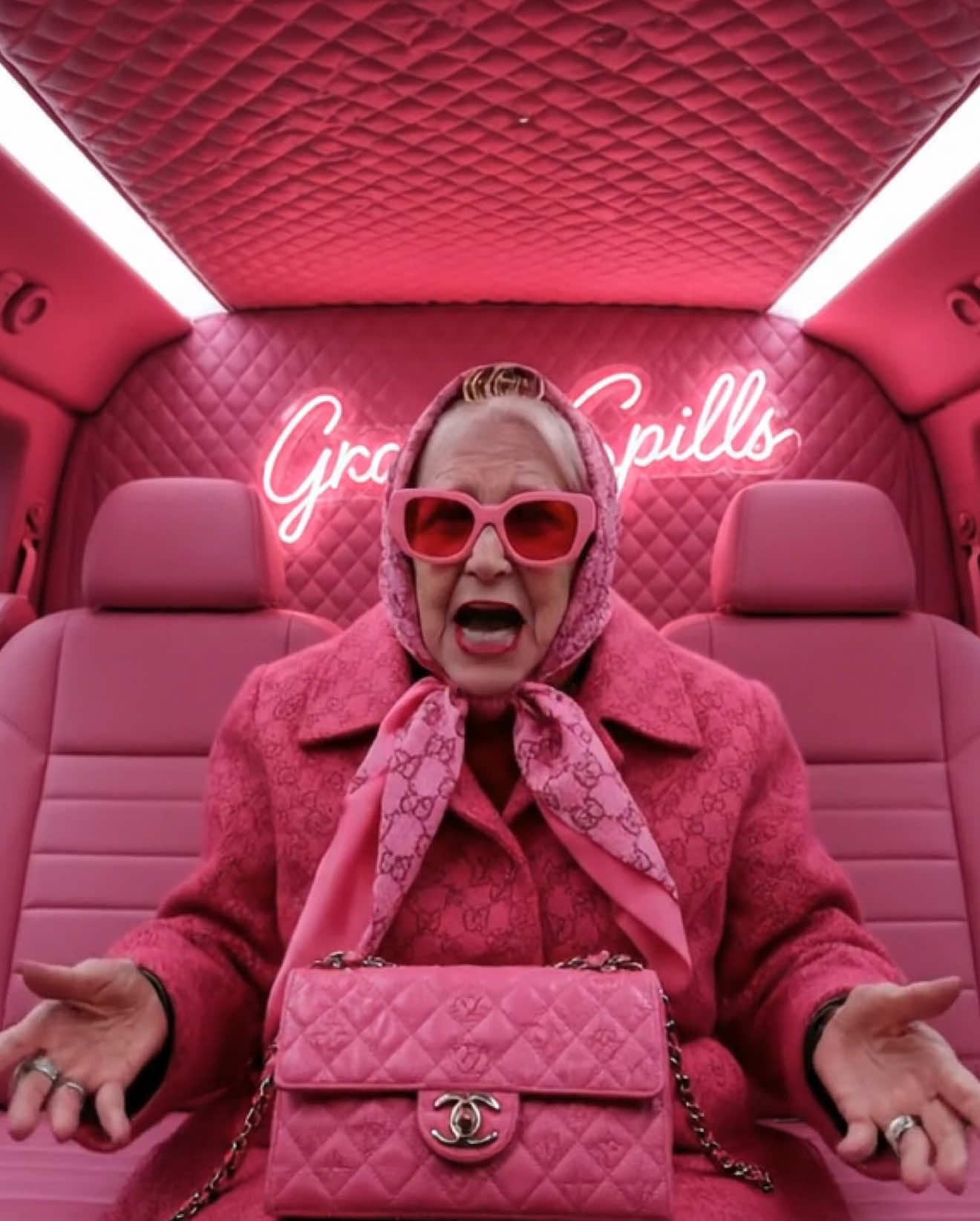 A post by @grannyspills on TikTok caption: He can’t afford your attention, honey 💅 #relationshipadvice #grannyspills #dating #advice 