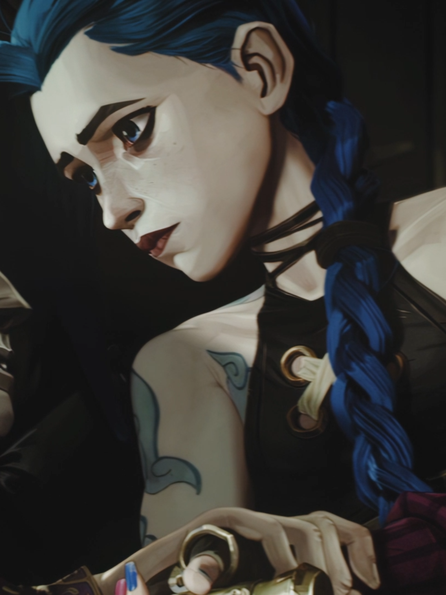A post by @piggi.ae on TikTok caption: #jinx #arcane