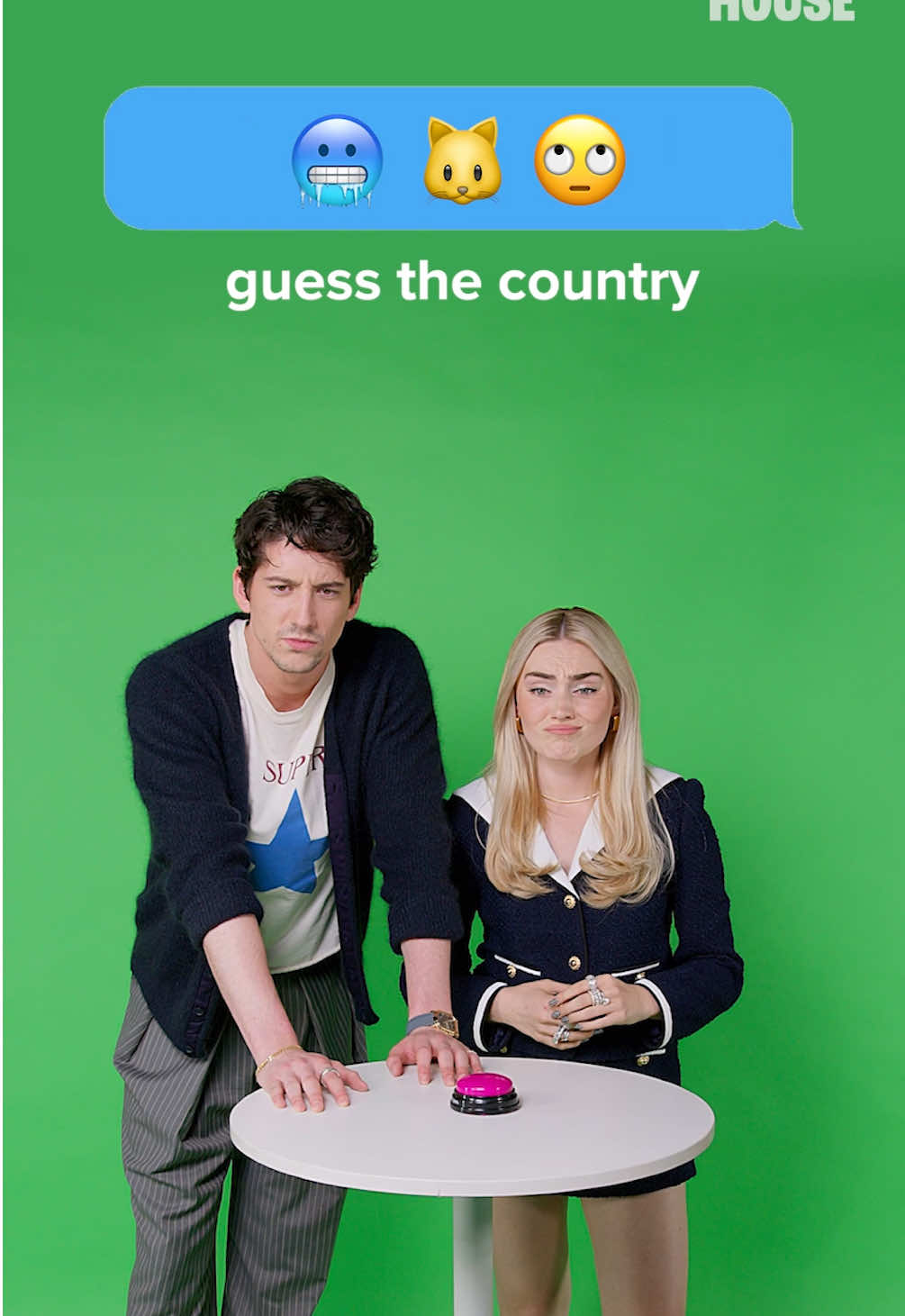 A post by @flighthouse on TikTok caption: Country boi I love yew 🤠 @milomanheim @meg #milomanheim #megdonnelly #zombies #zombies4 #guessthecountry @disneyzombies 
