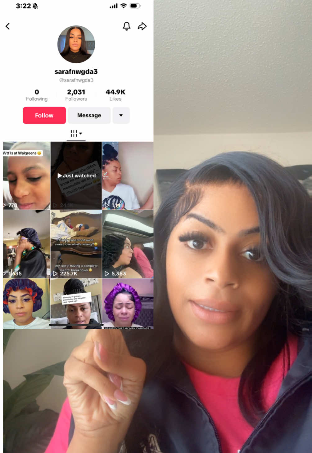 A post by @bigmuffy_ on TikTok caption: Ppl are genuinely weird and need psychological help! #bigmuffy #fyp 