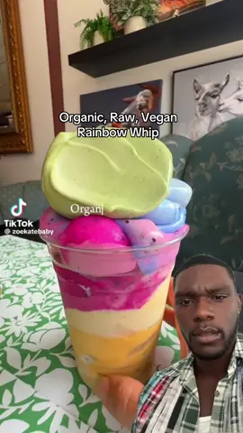 A post by @tyshonlawrence on TikTok caption: I heard about this place called happy Zoe vegan bakery in nyc that’s selling this viral vegan whip and I had to go try it @jesus❤️‍🔥 