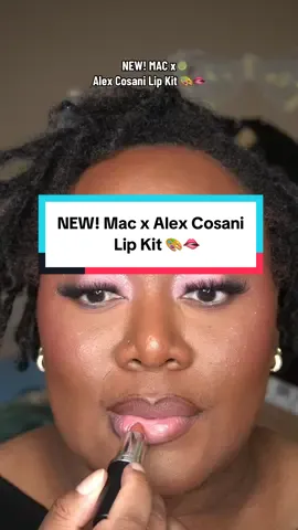 A post by @kbmakeupme24 on TikTok caption: New! Mac Cosmetics x Alex Cosani lip kit review! 🎨🫦 #fyp #foryoupage #makeup #makeuptutorial #makeupartist #maccosmetics #mac 