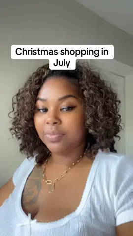 A post by @taylorbnice on TikTok caption: Christmas shopping in July is not a real thing #july #christmas2025 #shopping  #fyp #taylorbnice 