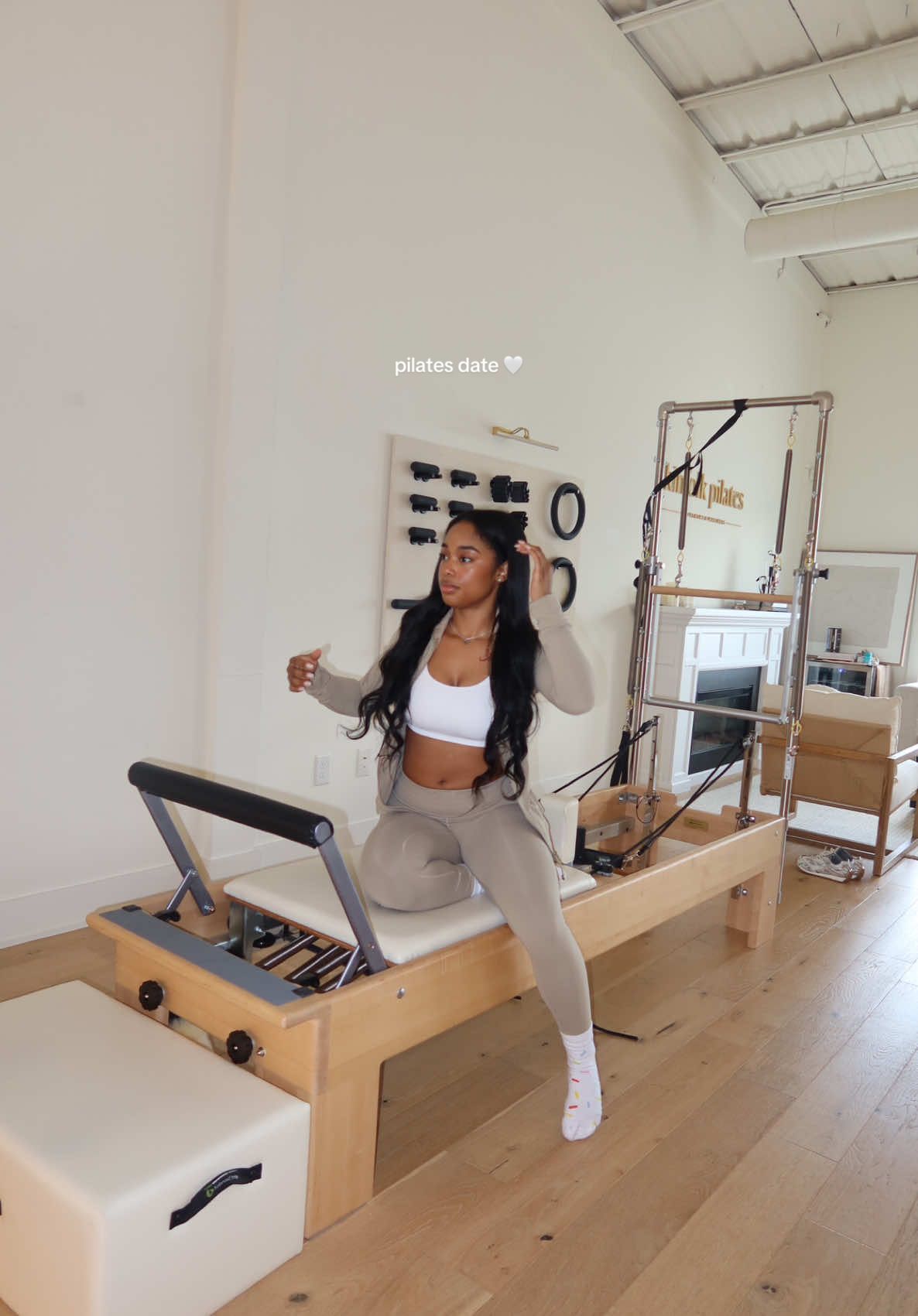 A post by @aaliyahgiselle1 on TikTok caption: #foryoupage #foryou #fyp @kinfolkpilates 