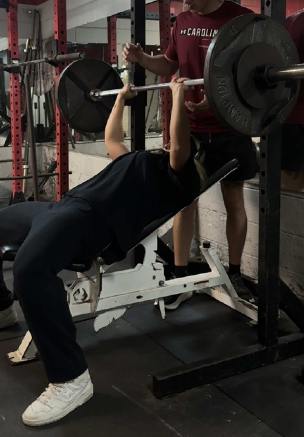 A post by @kyliegaskell on TikTok caption: #upperlower #fyp #gym 