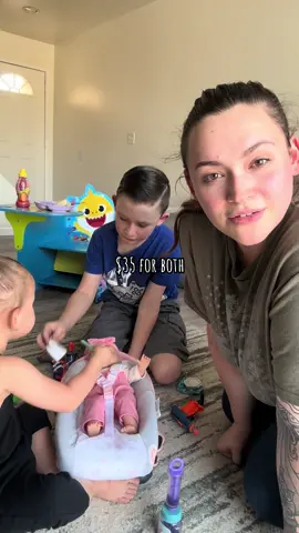 A post by @anberx3 on TikTok caption: Baby reveal 😂❤️ #foryou #reveal #baby #unboxing #momsoftiktok 