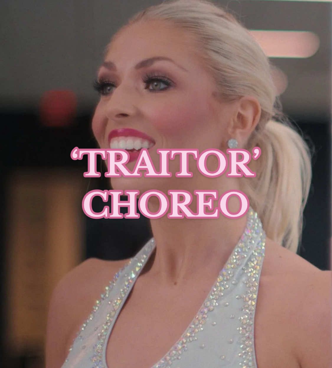 A post by @victoriakalina5678 on TikTok caption: Lyrical forever🥰🩷 #masterclass #lyrical #prodance #choreography #traitor #oliviarodrigo #dance #dancer #nyc #dcc #nflcheerleader #technique #americassweethearts 