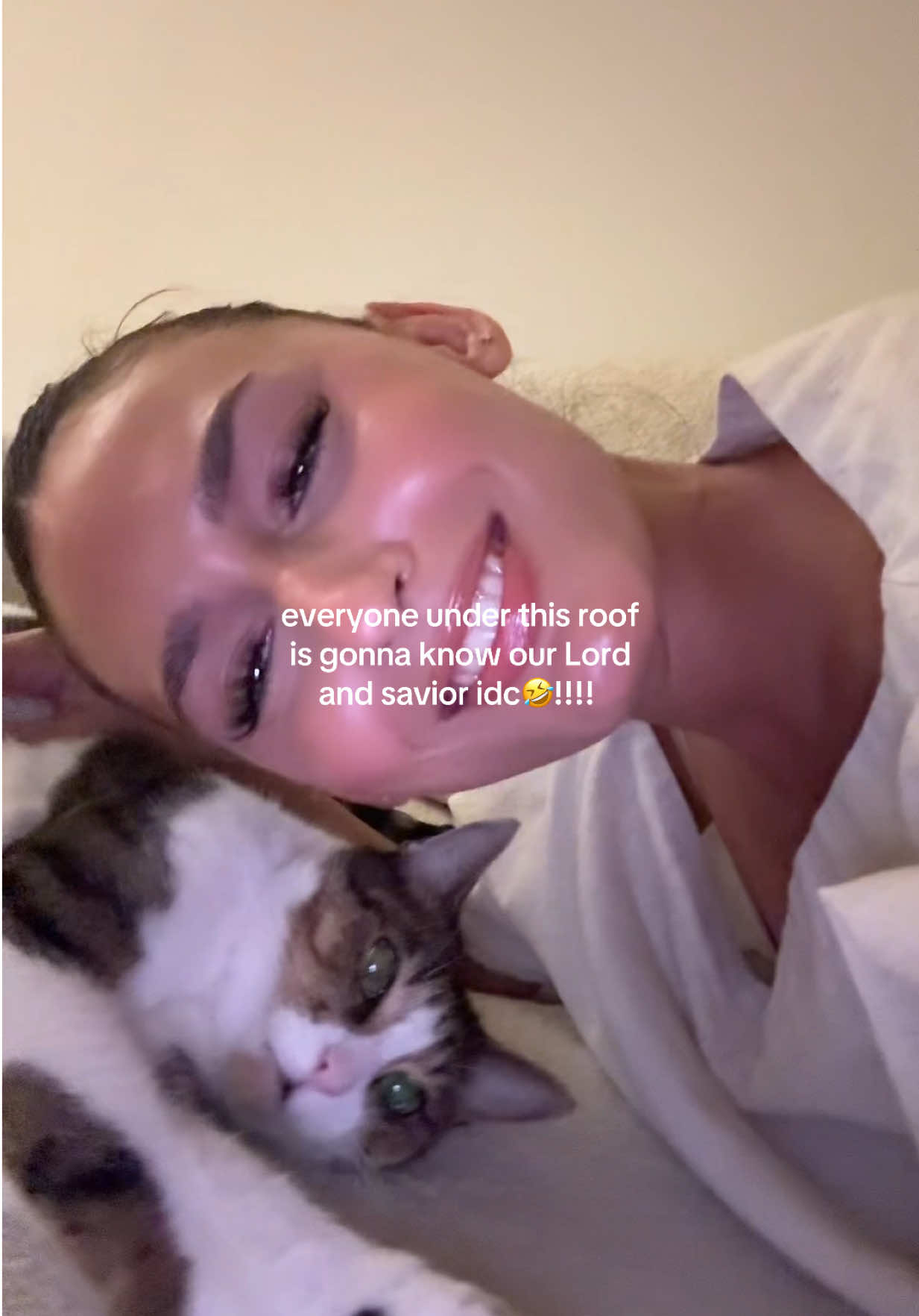 A post by @ on TikTok caption: my babies better know the power of that name 🤣🤣🤣