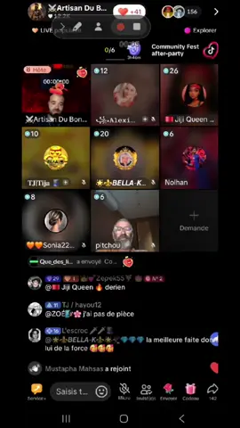 A post by @melinette54 on TikTok caption: 🌟Tu ma dit : Bellawin ce Soir, Tu la dis, tu la fais🌟💪🎉🎁💝🐞💃✨️@⭐️Fidèle à labello⭐️ merci infiniment 💝💝💝