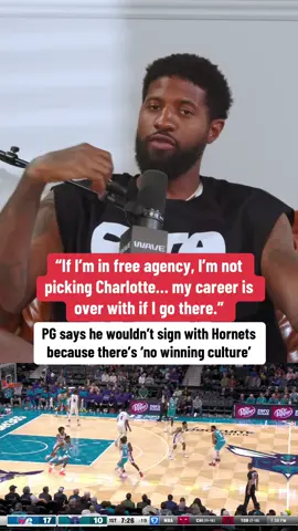 A post by @bleacherreport on TikTok caption: Paul George says the Hornets may have to eventually trade LaMelo Ball   (Via @Podcast P Show)  #nba #nbabasketball #basketball 