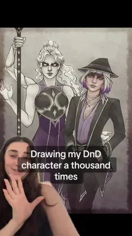 A post by @onyxwhy on TikTok caption: #greenscreen #art #digitalart #artist #artistsoftiktok #dnd #character #characterdesign #characterart #dndcharacter #dungeonsanddragons 