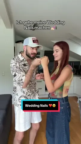 A post by @stineundmarc on TikTok caption: Wie findet ihr es? Seine Reaktion🥹 #couplegoals #foryou #weddings 