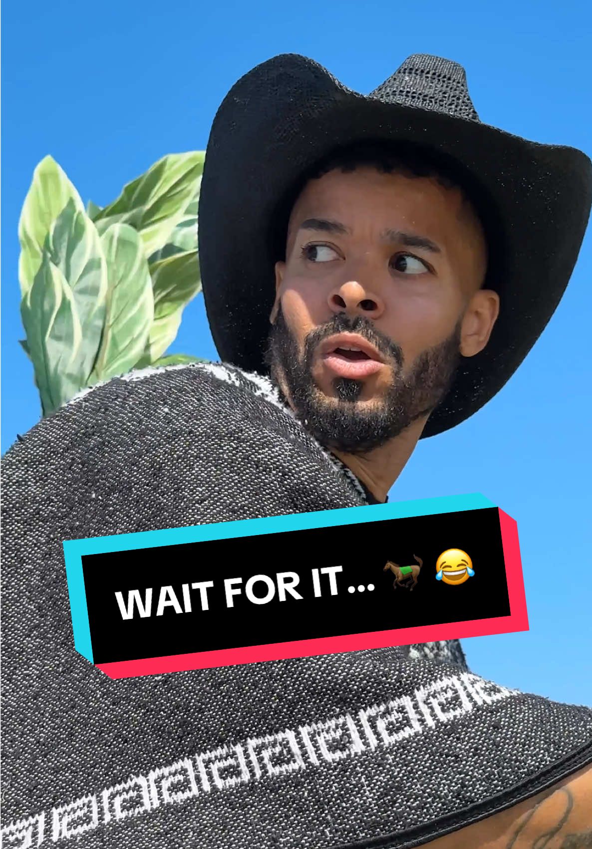 A post by @jeremylynch on TikTok caption: Wait for it… 🐎 😂 @Anwar Jibawi @Cliff Cisneros @Patro Uganda 