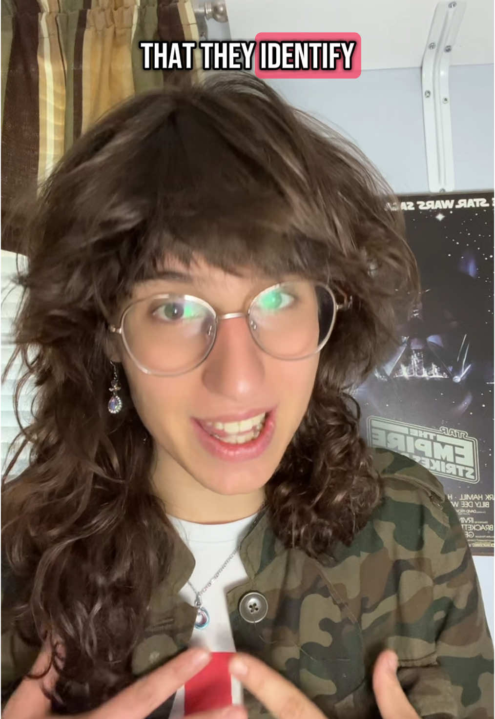 A post by @lilarallatos on TikTok caption: Woah politics in my Lila video? #trans #lgbt #trump