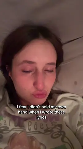 A post by @sadiejean on TikTok caption: Unfortunately I do relate to my own music 😆 I tried out tomorrow night please prepare yourselves 