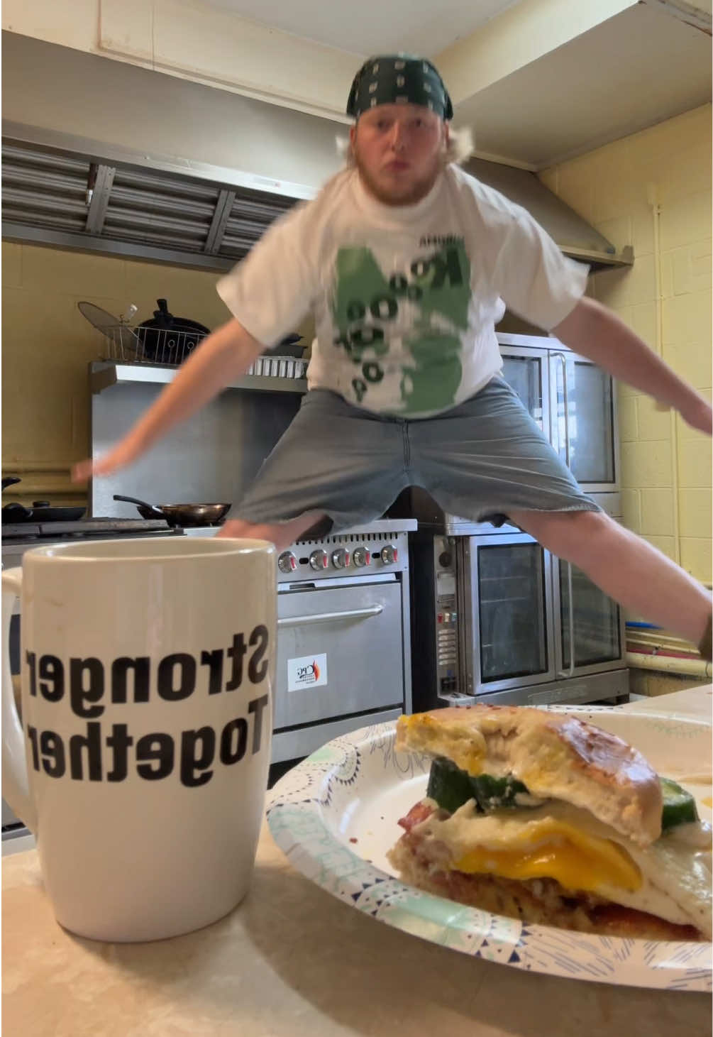 A post by @av.cope on TikTok caption: the bagel was very scrumptious 