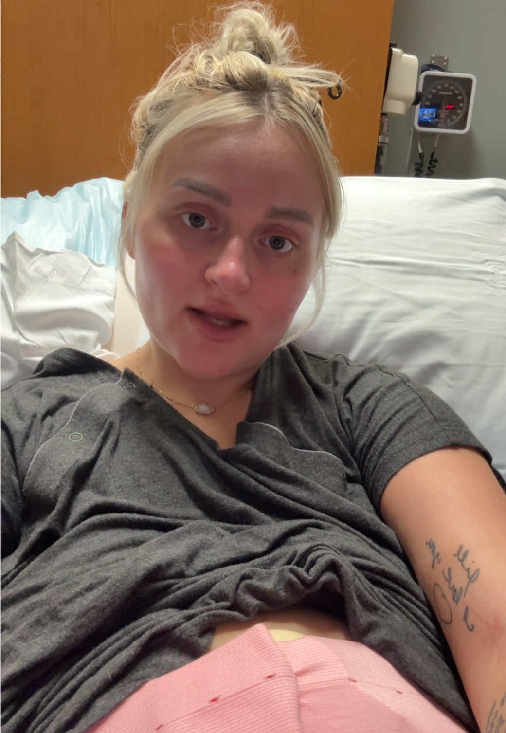 A post by @jill200016 on TikTok caption: Those pitocin contractions are no joke😅