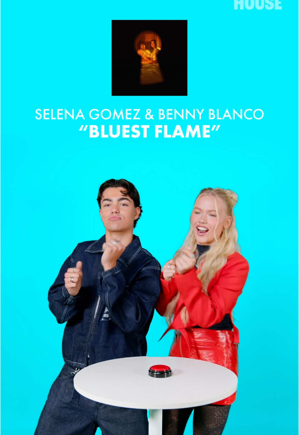 A post by @flighthouse on TikTok caption: My bestie and I whenever we hear this song 🕺 @Malachi Barton @Freya Skye #malachibarton #freya #freyaskye #zombies #zombies4 