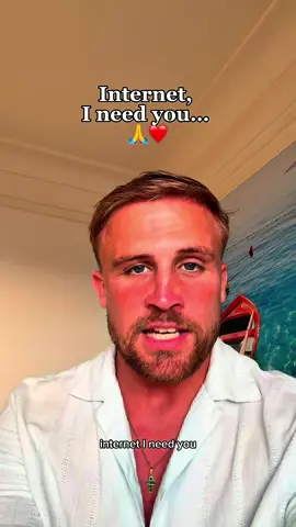 A post by @imjoshfromengland2 on TikTok caption: Internet, do your thing… 🙏❤️ 