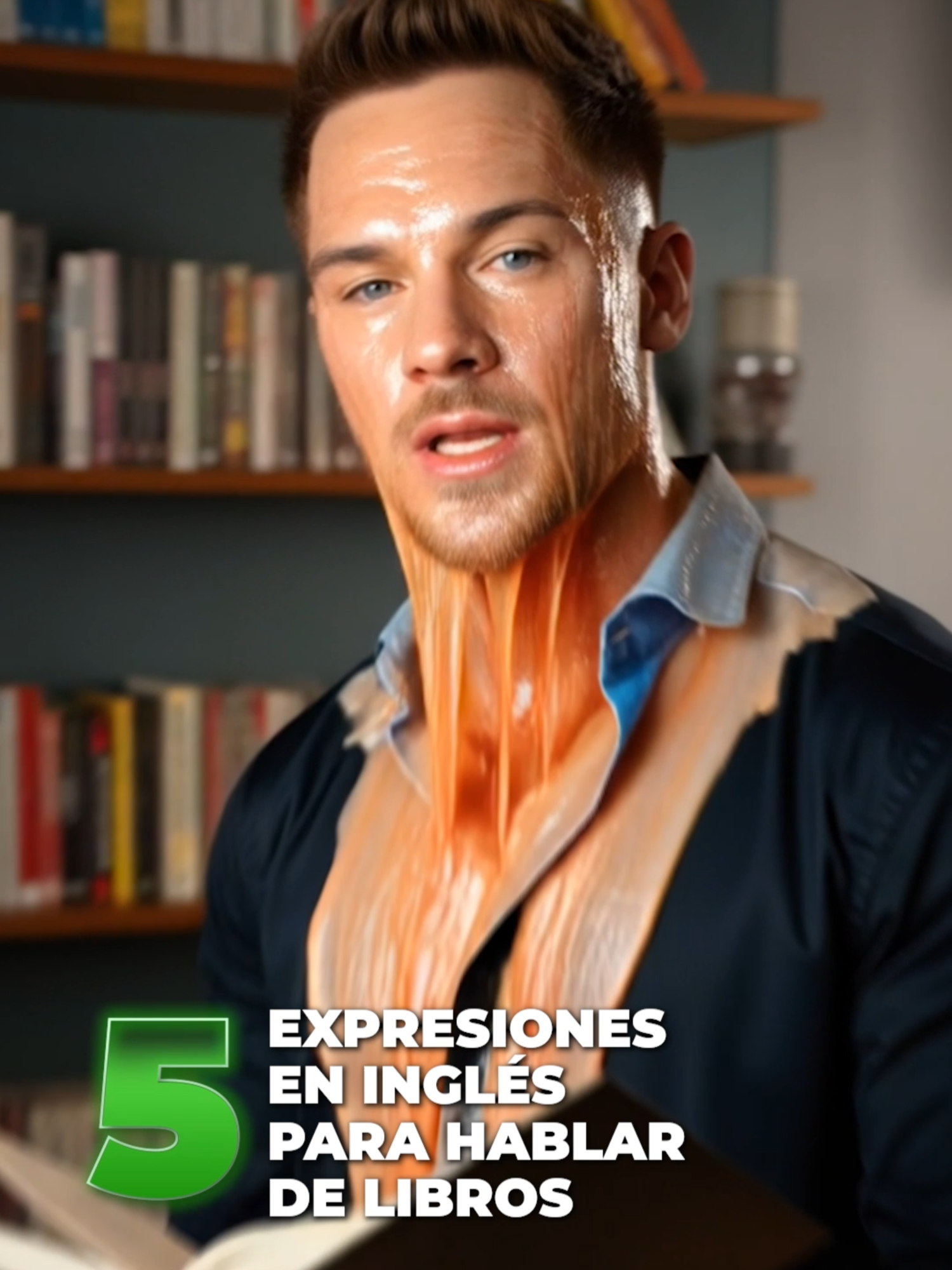 A post by @kaleanders1 on TikTok caption: 5 expresiones que necesitas saber si te gusta leer en inglés.⁣ ⁣ Muchos creen que por leer novelas o ensayos en inglés… ya dominan el idioma.⁣ ⁣ Pero cuando quieren contarle a alguien sobre lo que están leyendo… se quedan sin palabras.⁣ ⁣ Aquí tienes 2 expresiones clave para hablar de libros como un nativo:⁣ ⁣ ✅ It’s a page-turner → Un libro que te engancha.⁣ 👉🏻 Moby Dick is a total page-turner.⁣ ⁣ ✅ Storyline → La trama del libro.⁣ 👉🏻 The storyline is very intriguing.⁣ ⁣ No se trata solo de leer en inglés…⁣ ⁣ Se trata de tener las palabras para compartir lo que piensas, lo que sientes y lo que ese libro te hizo vivir. ⁣ ⁣ Cuéntame qué género literario te gusta y te ayudo con más expresiones. 👇🏻⁣ #vocabulary #ingles #aprendeingles #cursodeingles #inglesonline #clasesdeingles #kaleanders