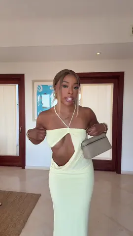 A post by @catherineagbaje on TikTok caption: Dress of the month goes toooo @White Fox Boutique ad use my code CATHERINEATT for a discount 🫶🏾 #grwm 