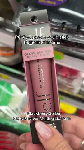 A post by @elfyeah on TikTok caption: shopping lists are more of a suggestion anyway 😅 #elfcosmetics #eyeslipsface #GlowReviverMeltingBalms #shopping @target 