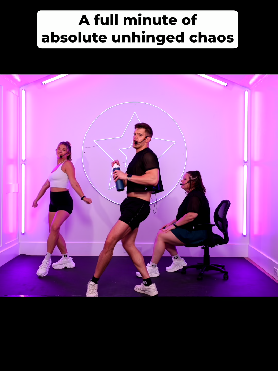 A post by @thefitnessmarshall on TikTok caption: i apologize to everyone who had to follow this session @adflorea @haleyjordan12