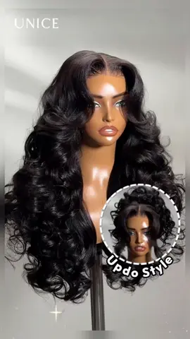 A post by @unice_amazonstore on TikTok caption: Buy One, Get More 💅🏿🔥 #unicehair #uniceamazon #fy #wigstyling #humanhairwig #glulesswig #loosewavewig #amazonfinds #amazonwigreview #bouncyhair #summervacation #vacationwig 