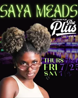 A post by @sayameads on TikTok caption: Filming my special in New Yorkwas a dream and I can’t wait to bring the fun to Eau Claire, Wi next week! #comedy #comedienne #comedian #sayameads #carrants #eauclairewi