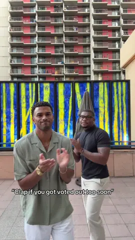 A post by @findjeremiah on TikTok caption: Just jokes 🤣🤣🤣 @elite.brown #loveislandusa #loveislandjeremiah #LoveIsland #donttakelifetooserious #brother 
