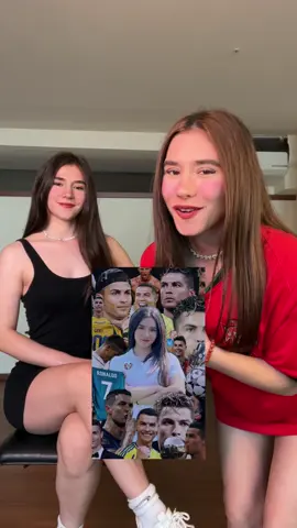 A post by @arayfer_ha on TikTok caption: Preguntas sobre Cristiano Ronaldo ♥️🇵🇹 #cristianoronaldo #preguntas #datos #cumpleaños #fans #balonazo #examen #bicholover #guapos #equipos #pareja #arayfer #gemelas #fifas #futbol #cr7 #bicho #cris #fan #ronaldo #7 