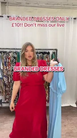 A post by @mstrendz.official on TikTok caption: Only £10 on our live!!! Don’t miss it!!! #tiktoklive #tiktokmademebuyit #mstrendz #dress #mididress 