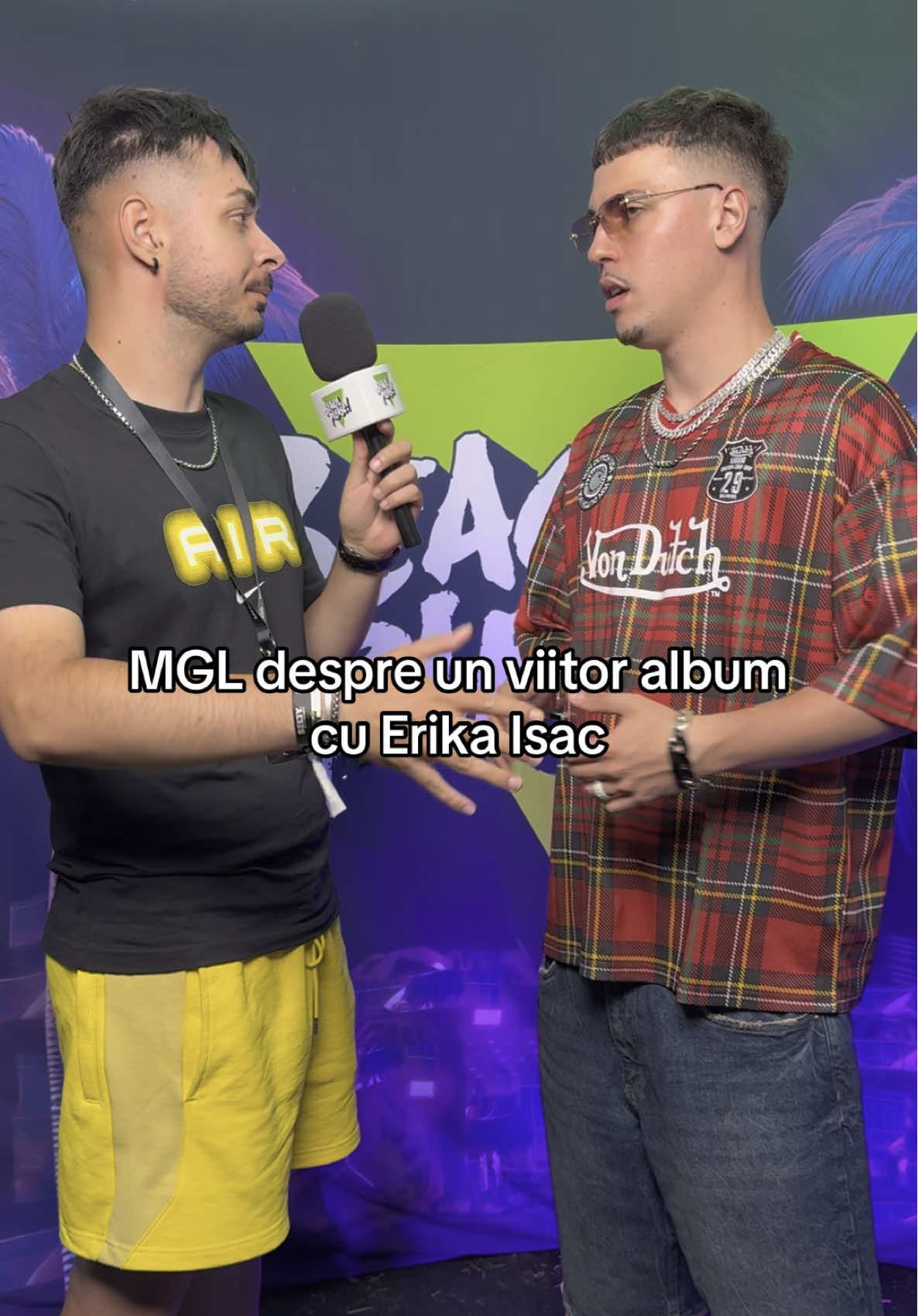 A post by @beachplease on TikTok caption: @M.G.L. despre un viitor album cu @Erika Isac #beachplease #showbiz #mgl #erikaisac 