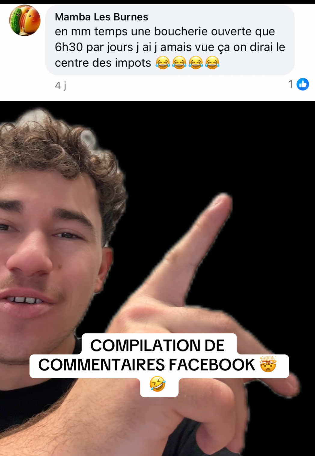 A post by @b_labourde on TikTok caption: Compilation de mauvais commentaires Facebook 🤣🤣 #humour 