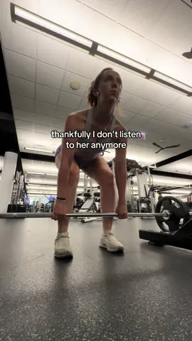 A post by @anxiousmairead on TikTok caption: she was rlly mean to me today but I kept going #socialanxiety #anxiety #gym #gymanxiety 