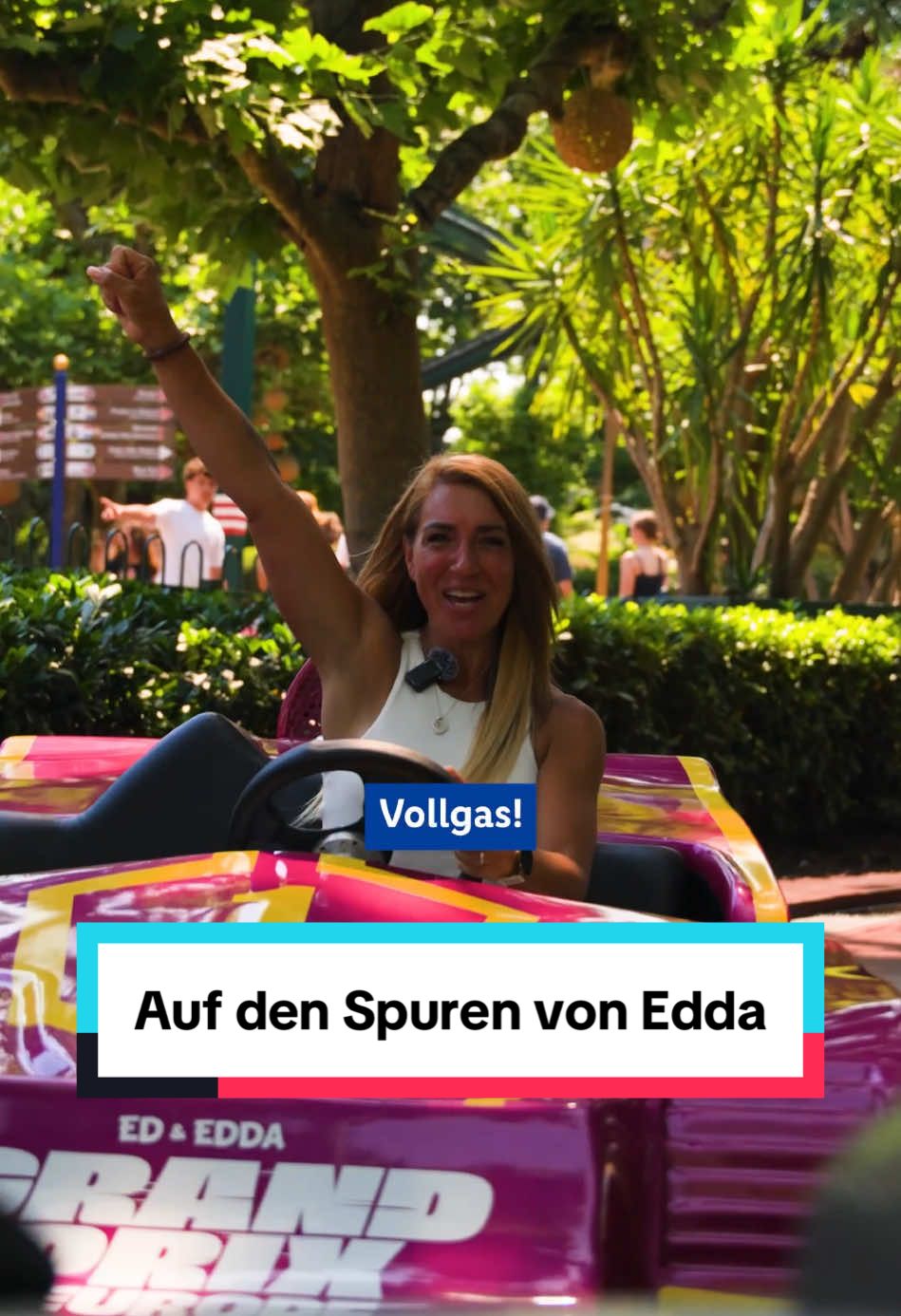 A post by @ on TikTok caption: Wir nehmen euch mit auf eine magische Reise durch den Europa-Park – und erzählen euch Eddas Geschichte, wie ihr sie noch nie erlebt habt! ✨📖  Ihr wollt das Abenteuer selbst erleben? Dann macht beim großen Lidl Plus Gewinnspiel zum Kinostart von GRAND PRIX OF EUROPE mit und sichert euch:​ 🎟  Kinotickets + Rabatt fürs offizielle Videospiel​ 🎢  Tickets für den Europa-Park​ 💦  Tickets für Rulantica​ 🏨  Aufenthalte für 4 Personen inkl. Hotel & Eintritt​ 🛒 Teilnahme? Easy: 1 Einkauf ab 10 € = 1 Los in der Lidl Plus App (1 Los pro Einkauf). ➡️ Jetzt Lidl Plus öffnen & mit Edda auf Abenteuerreise gehen!​ #lidl #lidllohntsich #LidlPlus #EuropaPark #EdundEdda #GrandPrixMovie #EDventure