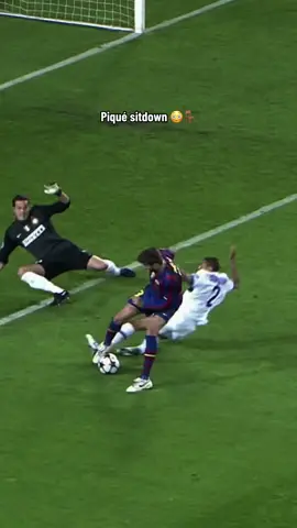 A post by @championsleague on TikTok caption: Gerard Piqué 😵‍💫🥵 #UCL #Piqué 