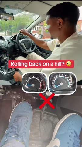 A post by @drivingtesttips on TikTok caption: How to do a smooth hill start in a manual car #drivingtest #drivinglessons #drivingtips #drivingtesttips 