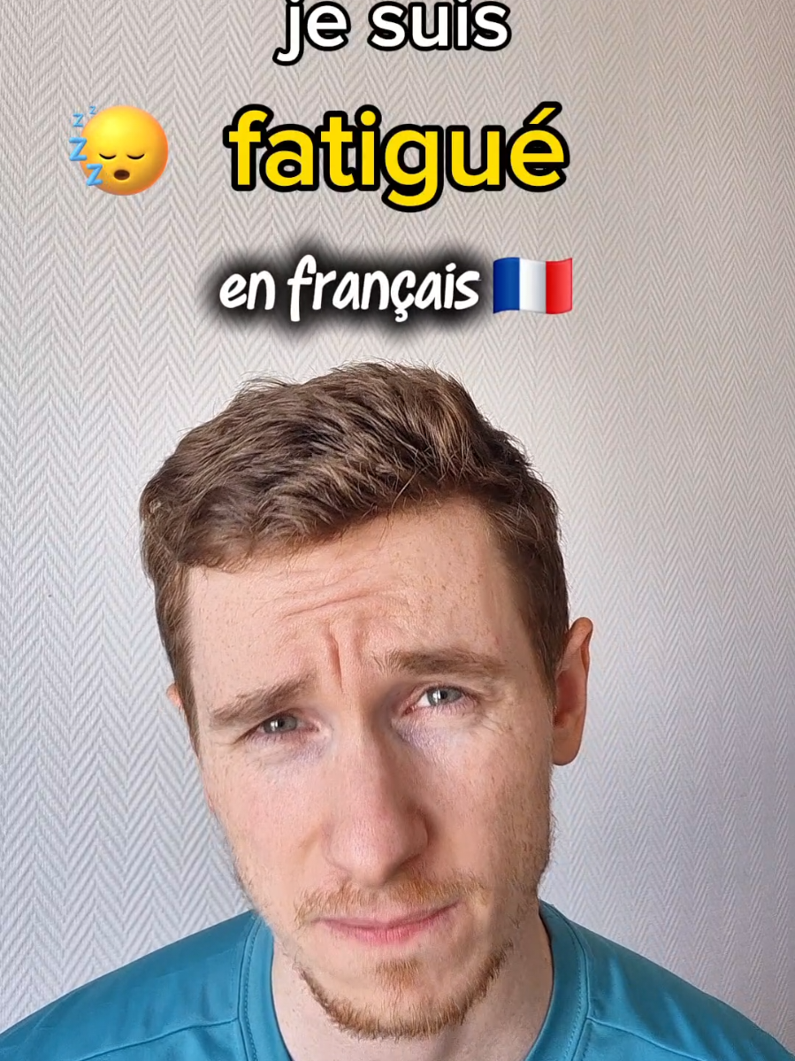 A post by @elmartino_french on TikTok caption: je suis fatigué en français #learnfrench #apprendrelefrançais 