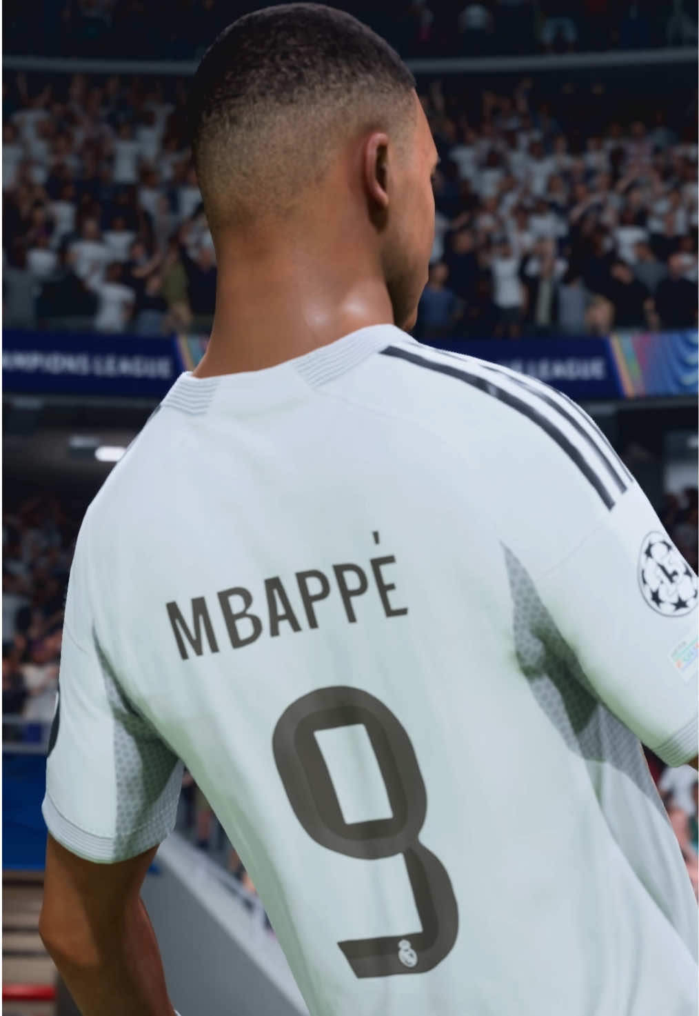 A post by @realmadrid on TikTok caption: 🎮 An overhauled gameplay experience inspired by you. ⚽ The Club is YOURS in #FC26, launching September 26. #RealMadrid 