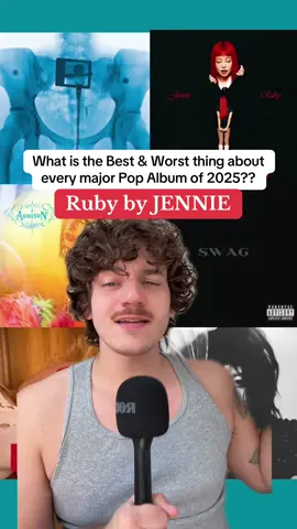 A post by @nicky.reardon on TikTok caption: Do you think Jennie was able to differentiate her sound from Blackpink with this??  #jennie #jennieblackpink #blackpink #albumreview #musicreview 