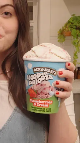 A post by @benandjerrys on TikTok caption: More people? More scoops! NEW Scoop-apalooza flavors are big enough for the whole crew. Find all 4 flavors near you now at the link in our bio. #benandjerrys #icecream #scoopapalooza 