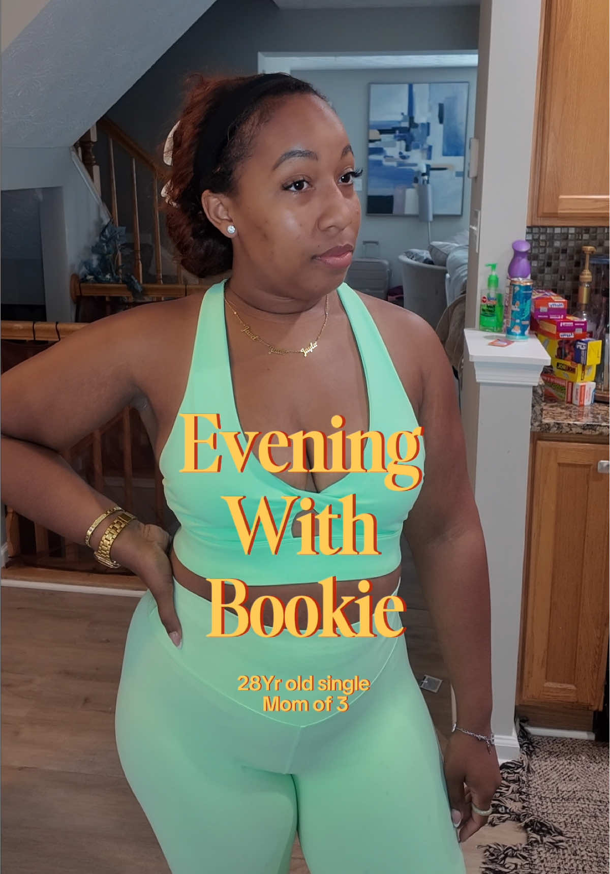 A post by @dyamondniicole on TikTok caption: Spend an evening with me   #sahmsoftiktok #realisticmomlife #dyamondnicole #momtok #eveningroutine #sahm 