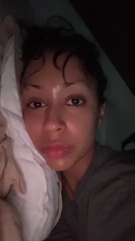 A post by @lizzza on TikTok caption: footage of me talking in my sleep 