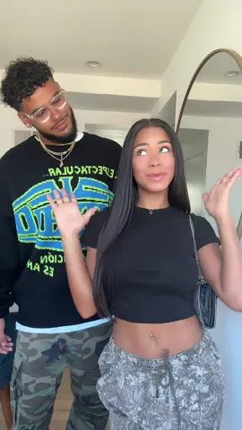 A post by @amayaelizabeth_ on TikTok caption: He thinks I’m Bonita and funny too @Bryan Arenales ❤️💕❤️ love our extended familia - our first TikTok together 😎