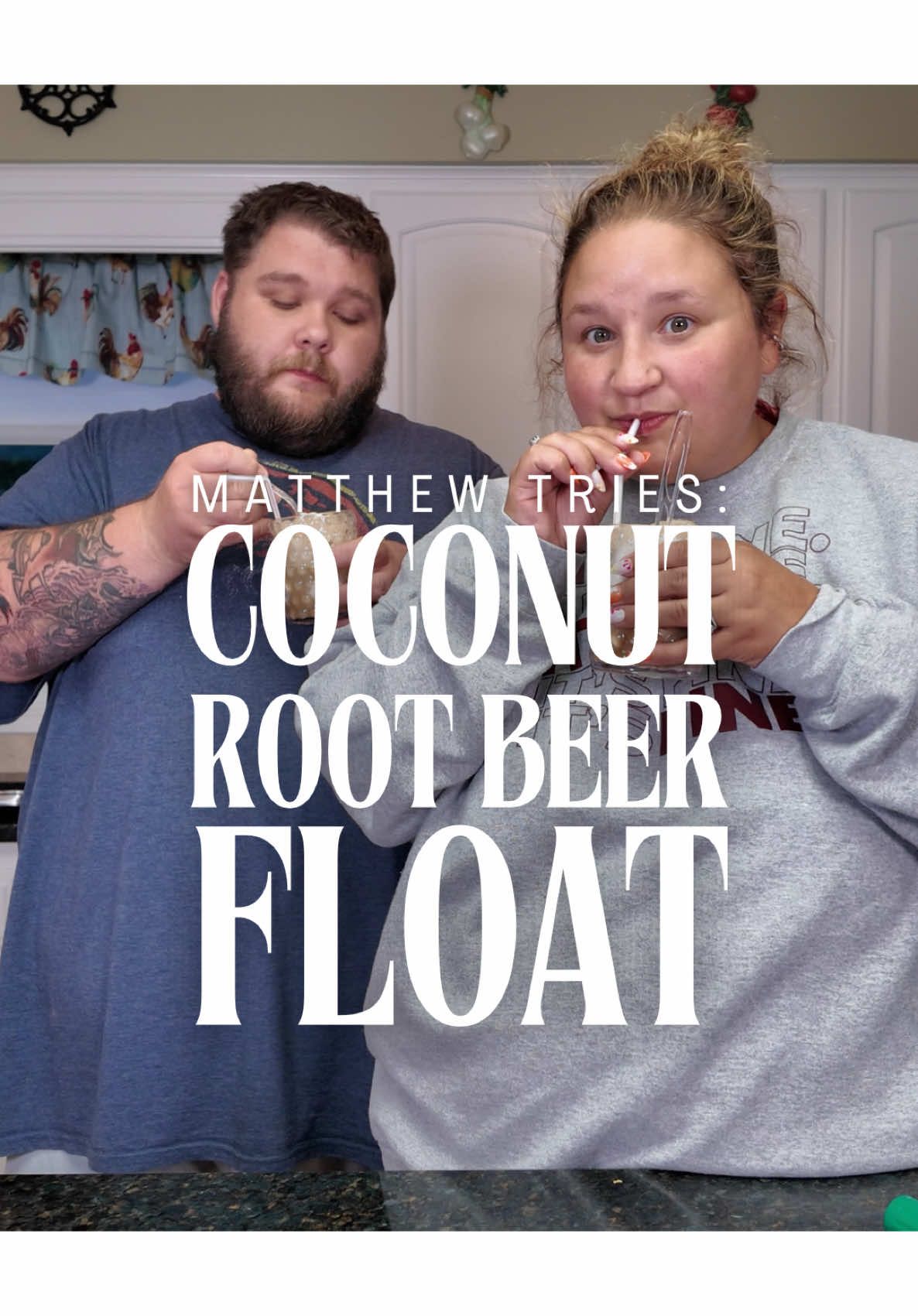 A post by @applesauceandadhd on TikTok caption: On today’s episode of Matthew Tries, we’re taking a risk with a coconut root beer float—because I dreamt it and now we have to commit. Coconut ice cream, root beer, and the eternal question: will this be a tropical delight or a fizzy disaster? Matthew’s never had one before (shocker), so let’s find out if this dream should’ve stayed in my head or become a summer staple. #matthewtries #rootbeerfloat #coconuticecream #weirdfoodcombo #foodexperiment #husbandtries #summerdrinks #tastetest #rootbeerrecipes #homemadetreats #funnyhusband #newfoodfriday #floatorfail #dreamitdoit #summertreats
