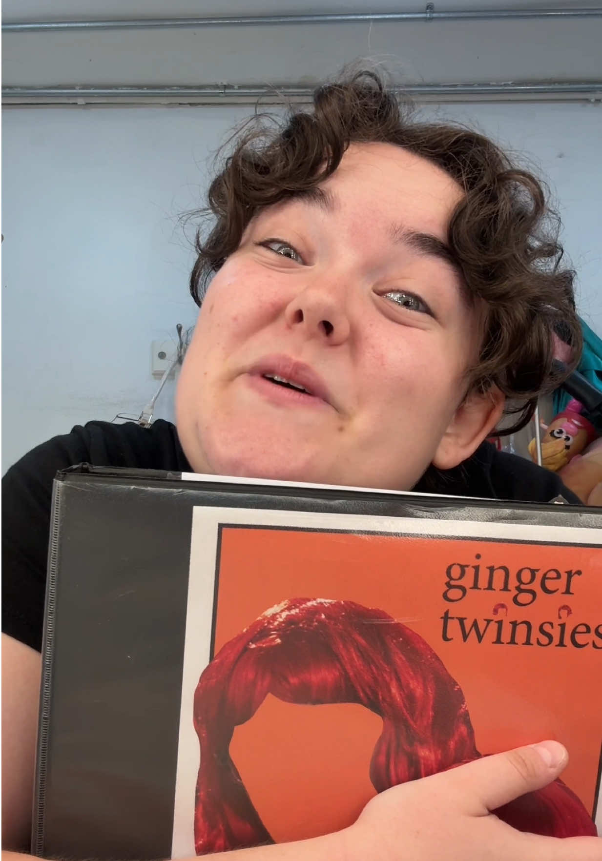 A post by @reitergrace on TikTok caption: Come see @ginger twinsies at the Orpheum #offbroadway #parenttrap #parody 
